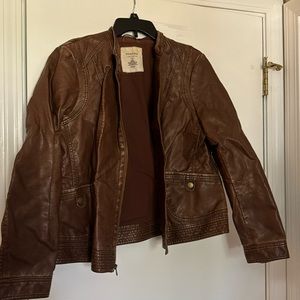 Woman’s Sonoma faux leather jacket